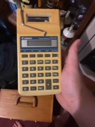 Canon P12-D Printing Calculator