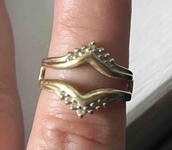 Diamond Double-Wrap Ring Enhancer