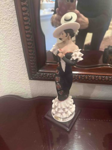 Flamenco Dancer Porcelain Figurine