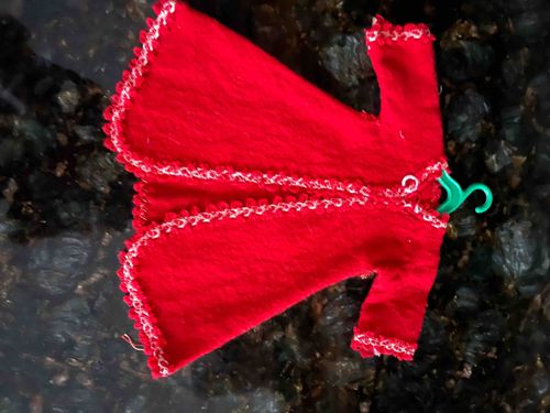 Barbie Doll Red Coat from 'Fashion Luncheon' (1960)