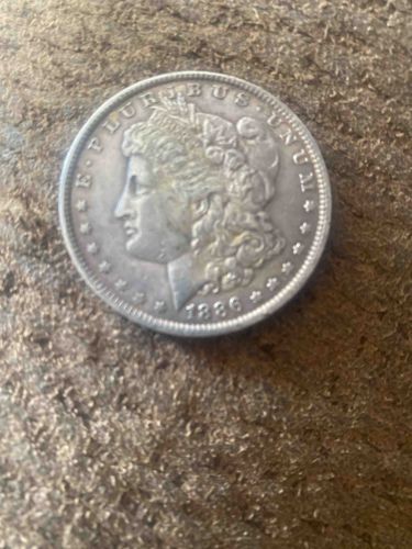 1886 Morgan Dollar