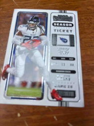 Derrick Henry 'Season Ticket' Football Trading Card (Likely Panini Contenders)