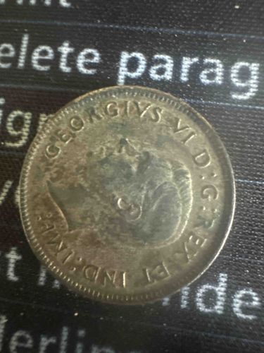 George VI British Coin (Obverse)