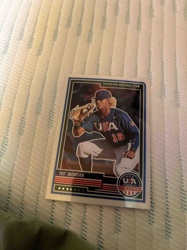 Tre' Morgan Collegiate National Team Baseball Card