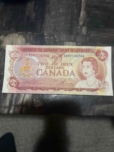 Canadian Two Dollar Bill