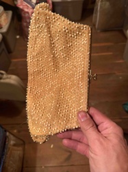Vintage Beaded Evening Clutch Bag