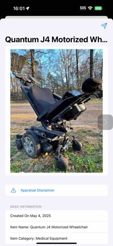 Quantum J4 Motorized Wheelchair