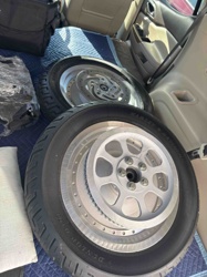 Motorcycle Wheel and Tire Assemblies