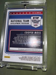 2023 Panini USA Baseball Stars & Stripes Cooper Moss National Team Development Program Trading Card