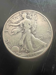 United States Walking Liberty Half Dollar (1938)