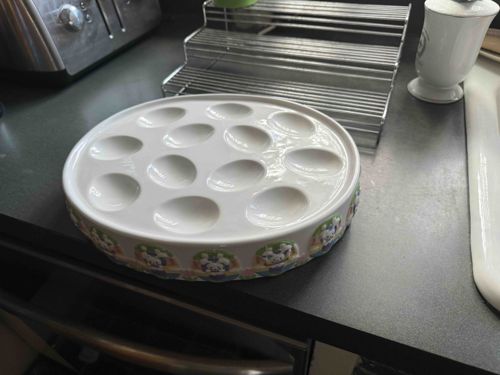 Disney-themed Ceramic Escargot Dish