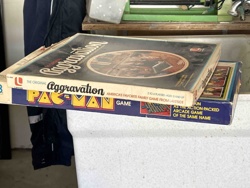 Aggravation and Pac-Man Board Games