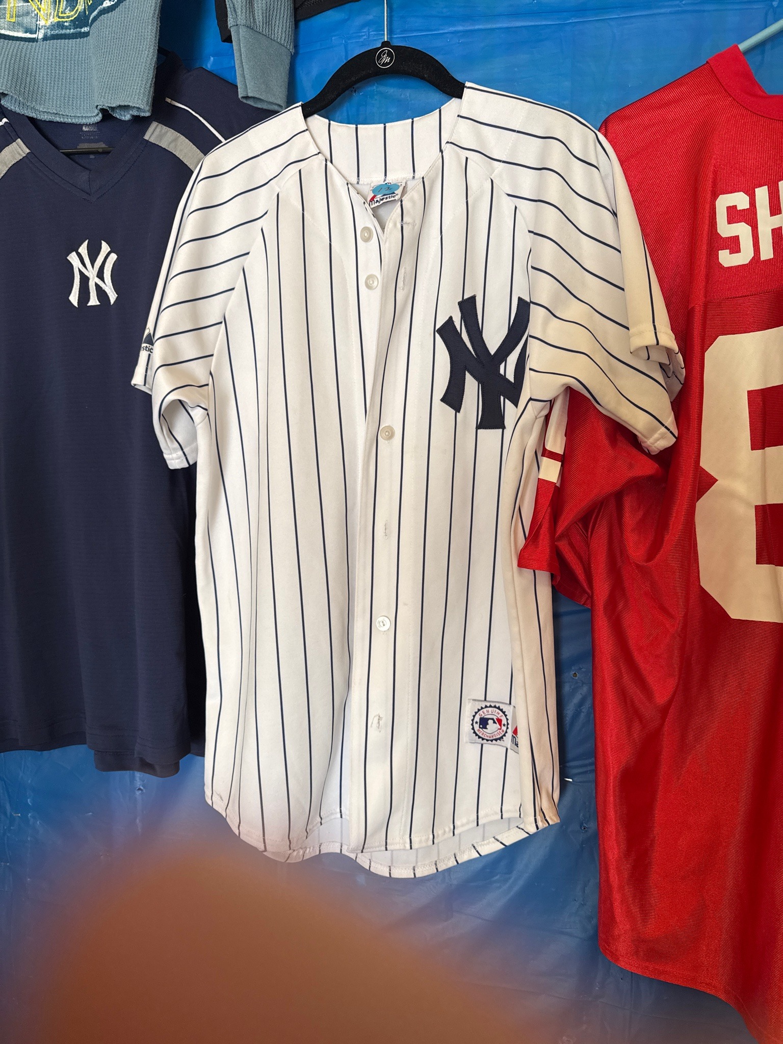 Majestic New York Yankees Replica Pinstripe Jersey
