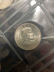 1979 Susan B. Anthony Dollar Coin (Obverse)