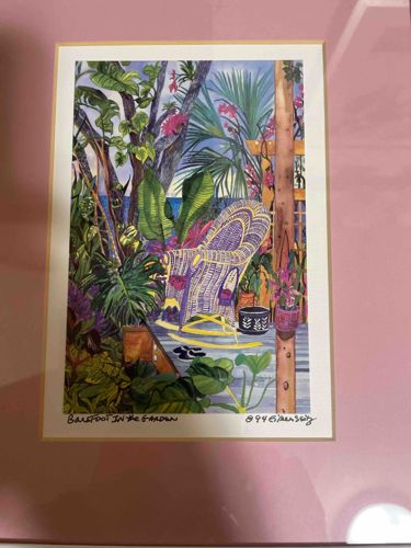 Barefoot in the Garden by Eileen Seitz