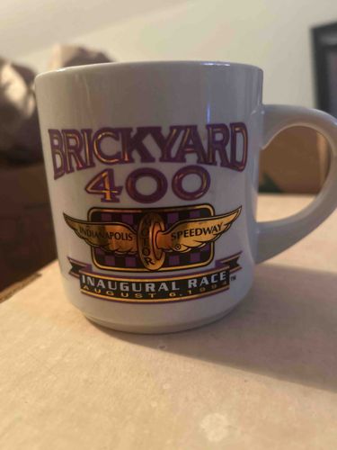 1994 Inaugural Brickyard 400 Commemorative Mug