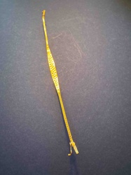 14k Gold Italian Tapered Bracelet