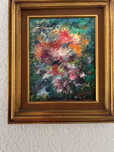 Abstract Floral Painting