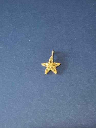 Gold Starfish Pendant