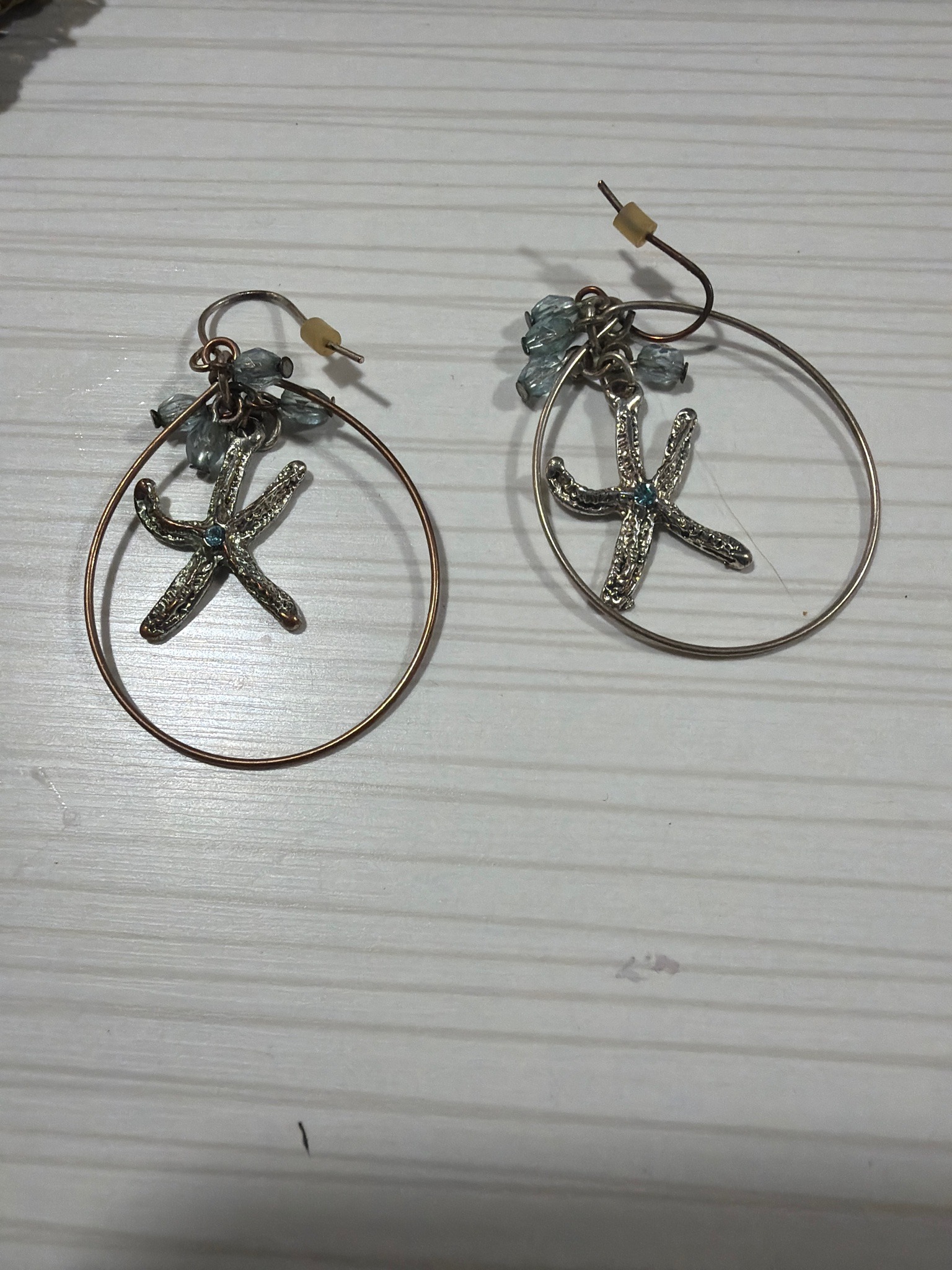 Submitted photo of Starfish Hoop Earrings