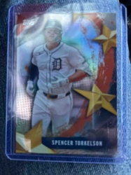 Spencer Torkelson Topps Baseball Card