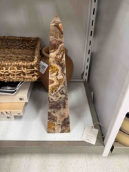 Onyx Decorative Obelisk