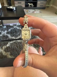Vintage/Antique Diamond or White Stone Cocktail Watch