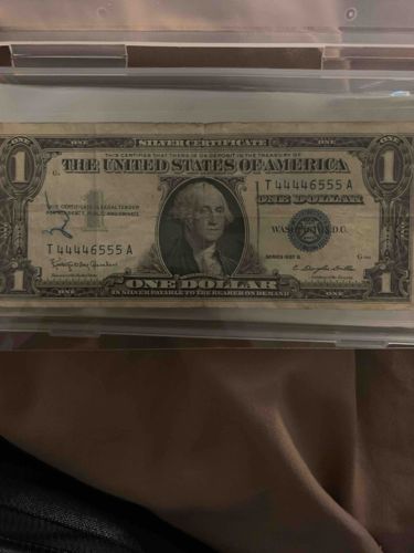 United States One Dollar Silver Certificate