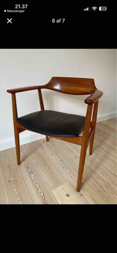Danish Mid-Century Modern Teak Armchair