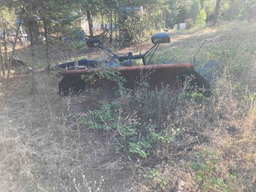 Walk-Behind Tractor with Attachment