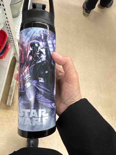 Darth Vader Star Wars Graphic Insulated Water Bottle