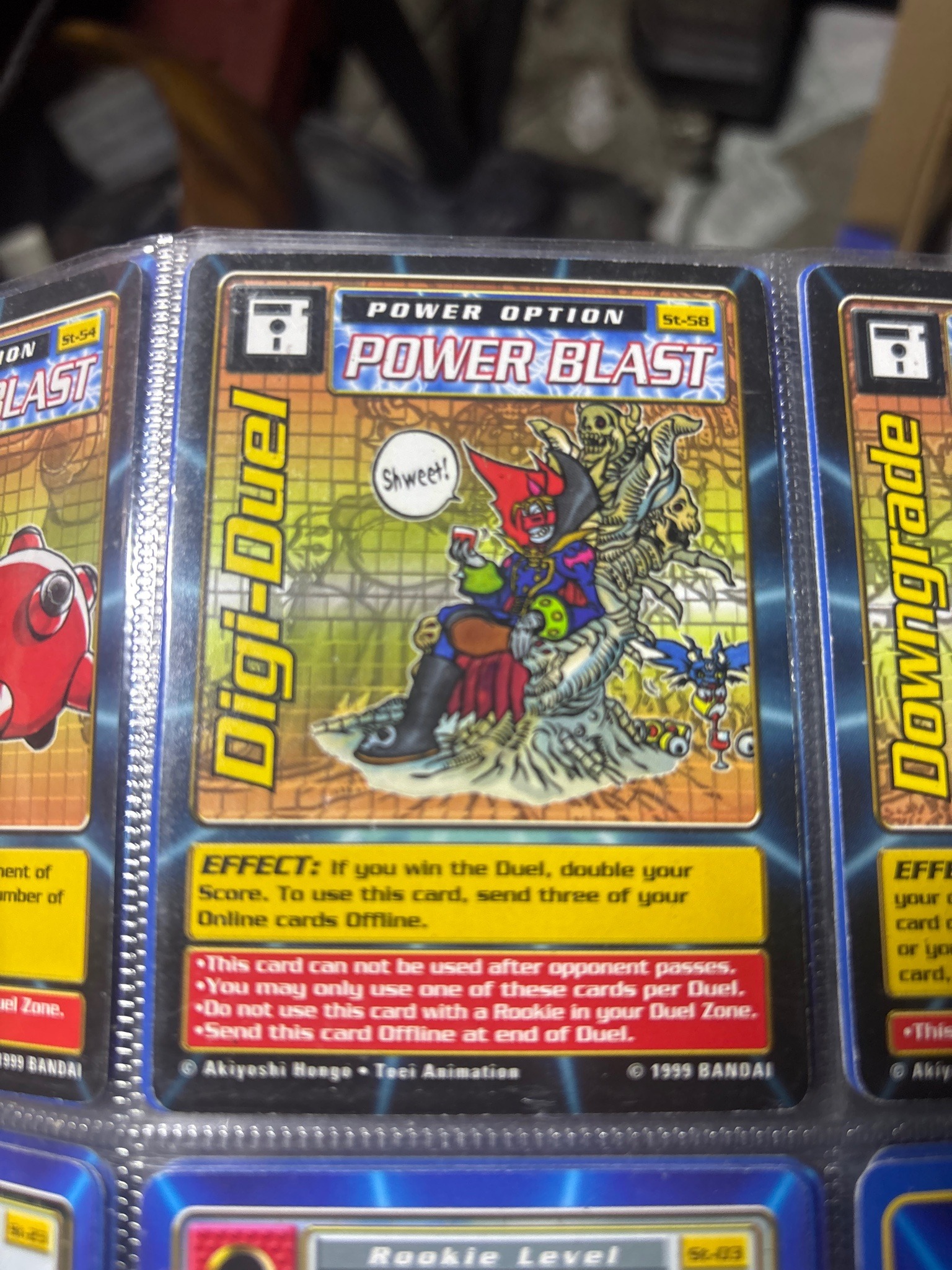 Submitted photo of Digimon Trading Card Game Power Option Card St-58 'Power Blast' (unauthenticated)