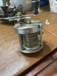 Vintage 1944 Shakespeare Steel Baitcasting Fishing Reel