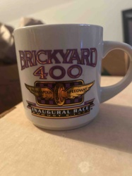 1994 Inaugural Brickyard 400 Commemorative Mug