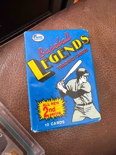 Pacific Baseball Legends 2nd Series Trading Cards Pack