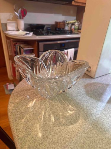Crystal Citrus Juicer Bowl