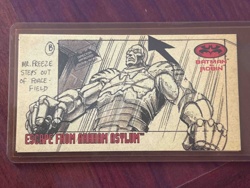 Mr. Freeze 'Escape from Arkham Asylum' Sketch Card