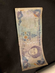 Cayman Islands One Dollar Banknote (2003 Commemorative Issue)