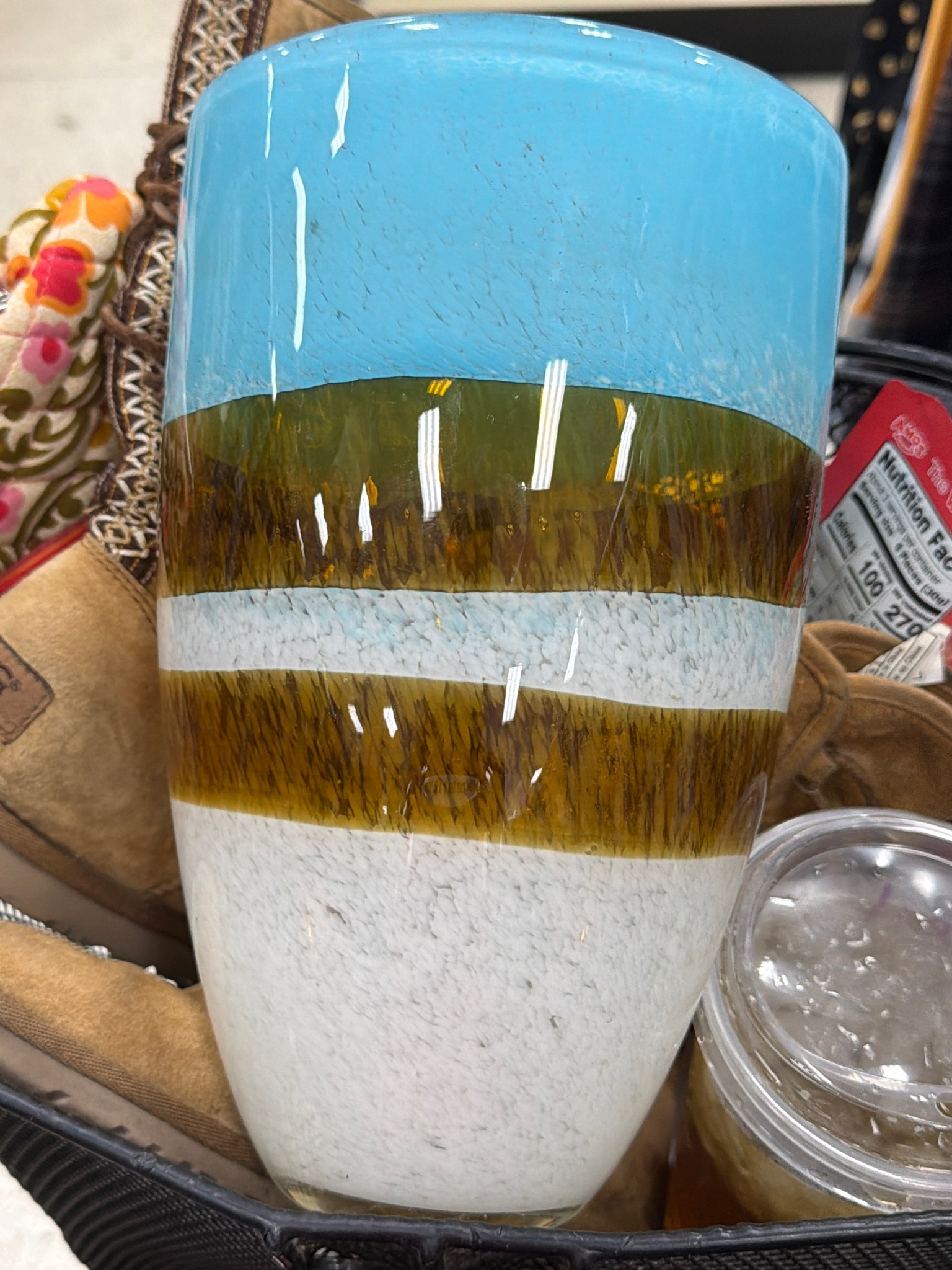 Submitted photo of Studio art glass vessel (unverified)