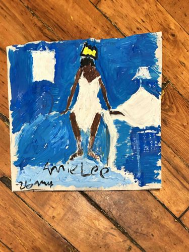 Blue Monday Homage by Courtney Jolliff (inspired by Annie Lee)