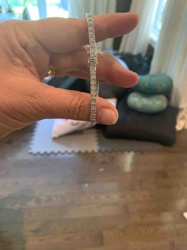 Moissanite Tennis Bracelet