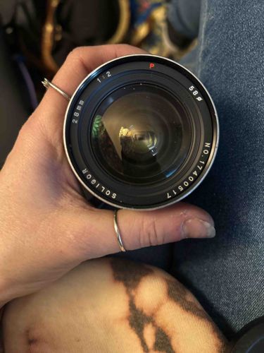Soligor 28mm f/2 SLR Camera Lens