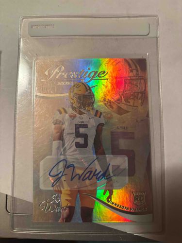 Ja'Marr Chase Autographed Rookie Card