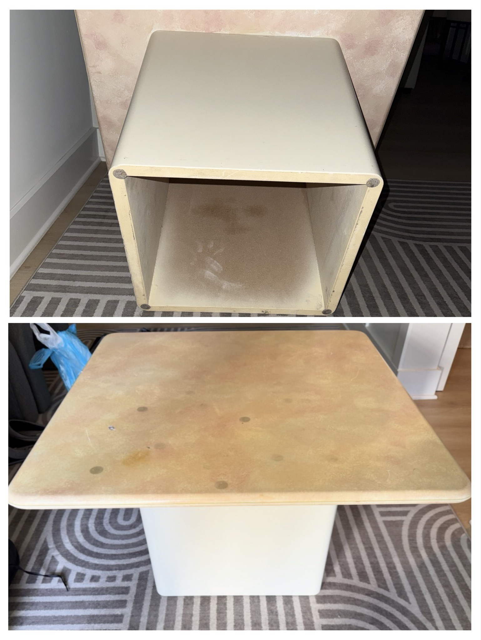 Submitted photo of Mid-Century Modern style pedestal accent table