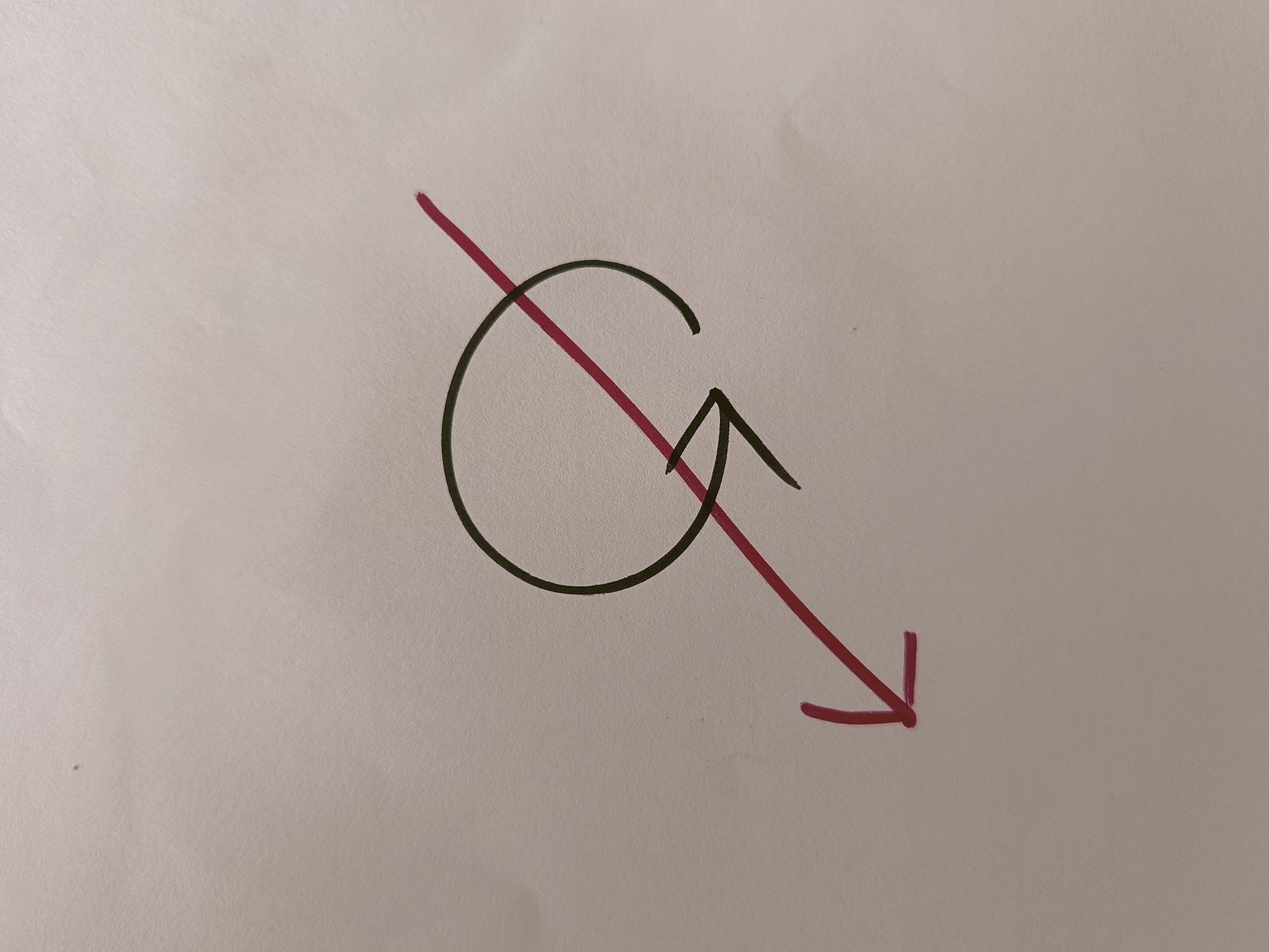 Submitted photo of Minimalist Hand-Drawn Monogram/Symbol Drawing