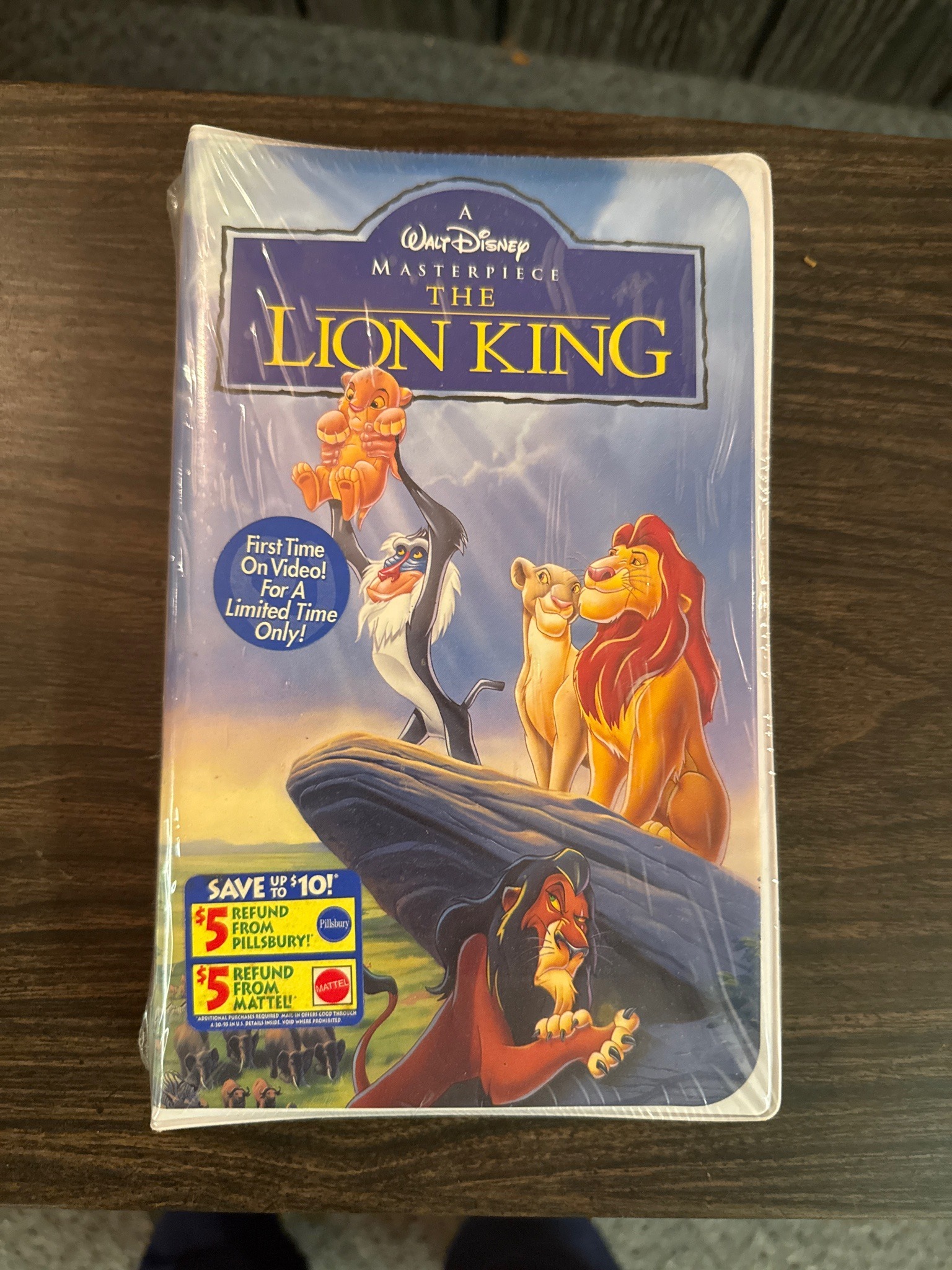 Submitted photo of The Lion King VHS (not authenticated)