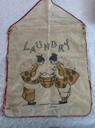Vintage Japanese-Style Laundry Bag
