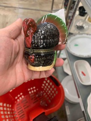 Turkey Figural Hinged Trinket Box