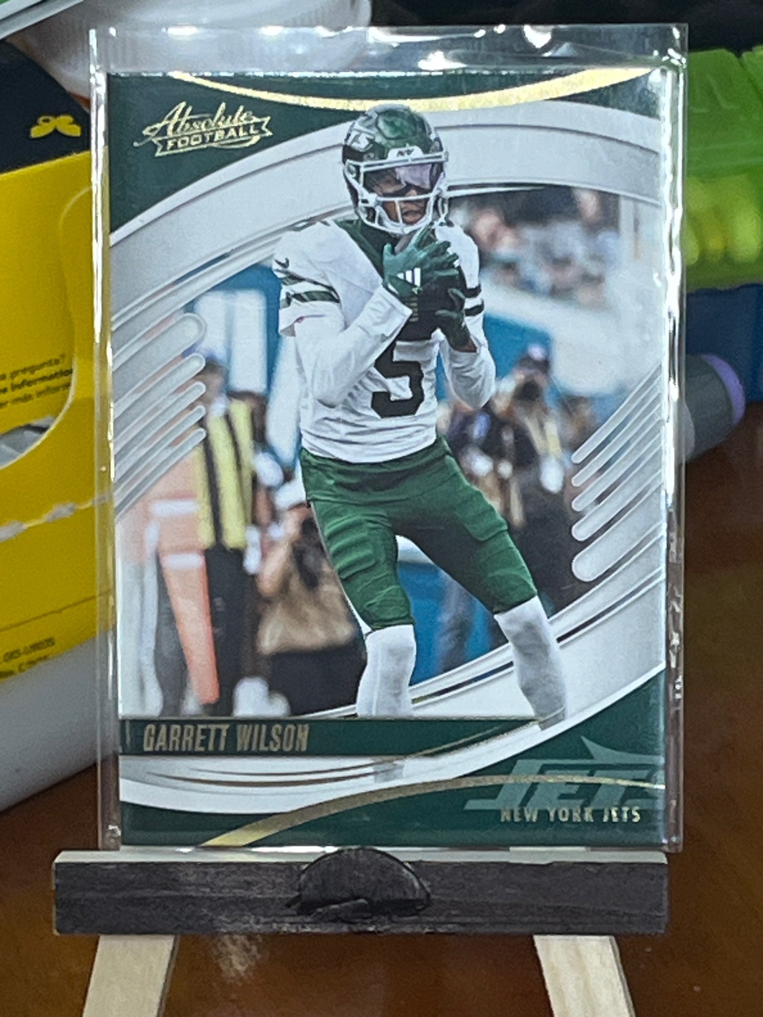 Garrett Wilson 2022 Panini Absolute Football Base Card