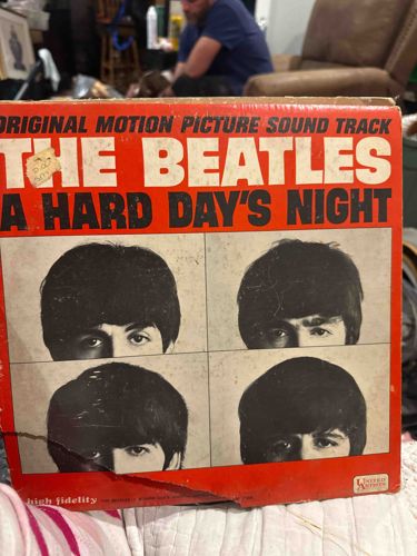 The Beatles - A Hard Day's Night Original Motion Picture Sound Track Vinyl Album